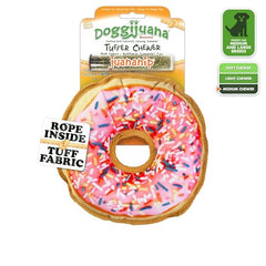 Doggijuana Tuffer Chewer Plush, bolsillo interno para Juananip y aroma suave