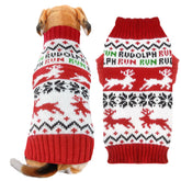 DOGGYZSTYLE sudadera navidad para perro con ciervo, ideal para lucir en fiestas.