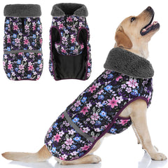 Doglay abrigo impermeable con detalles reflectantes para paseos nocturnos