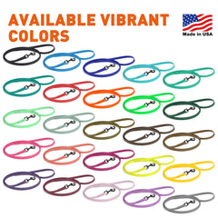 Elige entre 26 colores de Dogline Biothane para estilo y durabilidad.