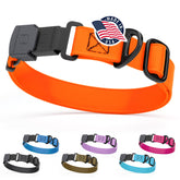Collar Dogline Biothane impermeable para paseos bajo lluvia.