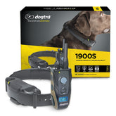 Dogtra 1900S emisor ergonómico para entrenamiento cómodo y preciso.