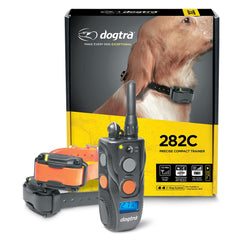 Dogtra 282C con control preciso de 127 niveles y pantalla legible para entrenamiento