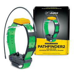 Dogtra Pathfinder2 Receptor Adicional Verde para seguimiento en tiempo real de perros.