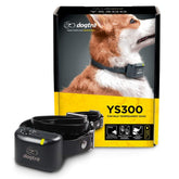 Dogtra YS300 receptor compacto para control de ladridos con diseño discreto.