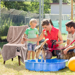 Dogvingpk: toalla-perro-bano-secado-rapido ideal para secado eficiente.