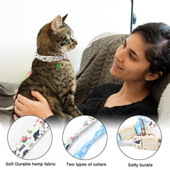 Collar DOGWONG con cierre de seguridad que se libera para gatos