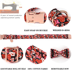 DOGWONG collar con hebilla de liberación rápida; facilita quitar y poner.