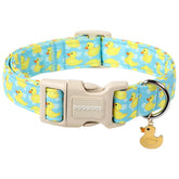 Collar DOGWONG de algodón ligero para paseos veraniegos y cómodo