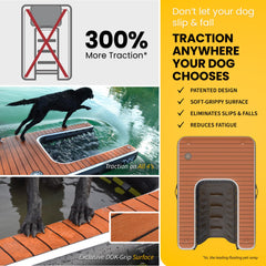 Dog-DOK rampa para perro para entrar al agua