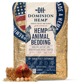 Dominion Hemp cama de cáñamo para gallineros, 285 litros, ideal para nidos limpios