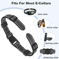 Doparet collar repuesto ajustable de 8 a 28 pulgadas para perros.