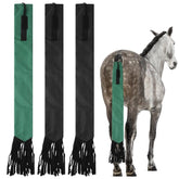 Bolsas Dormiya para cola de caballo en negro protegen de suciedad y mosquitos