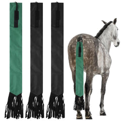 Bolsas Dormiya para cola de caballo en negro protegen de suciedad y mosquitos