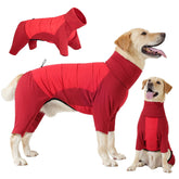 Sudadera Dotoner para perro con hueco para la correa, paseos prácticos.