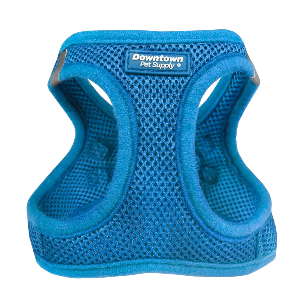 Downtown Pet Supply Arnés de paso para teacup perro cobalto ofrece ajuste cómodo para paseos.
