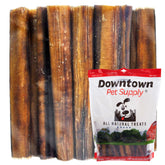 Downtown Pet Supply Bully Sticks jumbo 12 pulgadas, para masticación prolongada en perros grandes