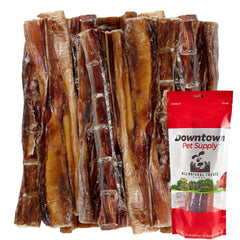 Downtown Pet Supply espigas de carne de 6 pulgadas para perros grandes, sabor natural.
