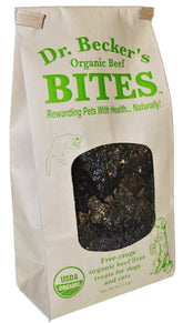 Golosina de hígado de res de Dr. Becker's para entrenamiento y recompensa.