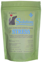 Dr. Becker's Stress Bites: empaque práctico para perros, tentempié calmante para viajes.