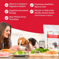 Dr. Harvey's Canine Health Miracle: preparación rápida para comidas caseras.