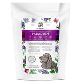 Dr. Harvey's Paradigm Green Superfood en cuenco equilibrio para una comida casera atractiva.
