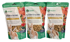 Dr. Marty Nature’s Blend Active Vitality, empaque de 6 onzas, alimento crudo liofilizado, ideal para variar dieta.