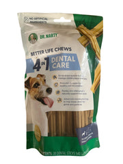 Dr. Marty Premios dentales para perros pequeños, paquete de 30 para higiene dental diaria