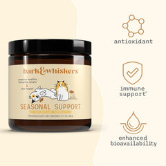 Dr. Mercola Bark & Whiskers: quercetina y vitamina C, ayuda a mantener niveles de histamina.