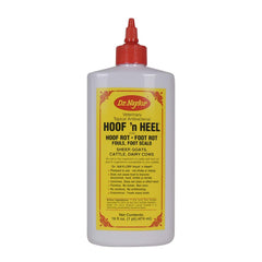 Dr. Naylor Hoof 'N Heal, botella de 16 oz, vertido para podredumbre en pezuñas