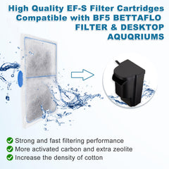 Driamor filtro BF5 BettaFlo, diseño compacto para acuarios de sobremesa