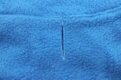DroolingDog azul, apertura para correa, permite sujetar collar o arnés durante el paseo.