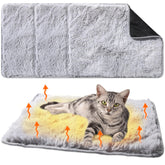 Drydiet almohadilla gato auto calentante 16x20, calor suave para siestas reconfortantes