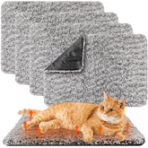 Drydiet almohadillas auto calentantes para gatos, 4 packs, calor sin electricidad para descanso.