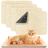 Drydiet almohadillas auto calentantes para gatos, conjunto de 4, calor suave sin electricidad.