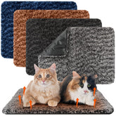 Drydiet pack de 4 almohadillas auto calentantes para gatos, calor suave.