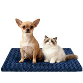 DTKIUSDKR Cama de perro reversible, comodidad versátil para jaula y cama