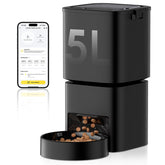 DUDUPET Dispensador automatico para gatos, 5l, ofrece porciones precisas
