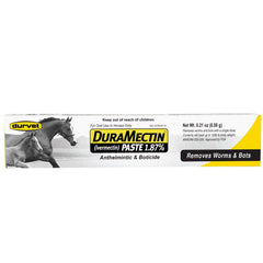 Duramectin Paste envase de 1,87% para caballos, tratamiento de helmintos