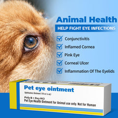 DURIVERME crema ocular para perros, ofrece lubricación suave y limpieza de párpados.