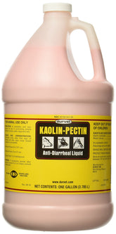 Durvet Kaolin Pectin, botella vertiendo suspensión sabrosa para diarrea leve en mascotas