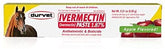 Durvet pasta de ivermectina en tubo, 6,08 g, dosificación conveniente para caballos.