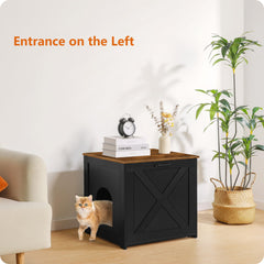Dwanton caja-litter mueble-entrada-reversible-izquierda: entrada adaptable para salas pequeñas.