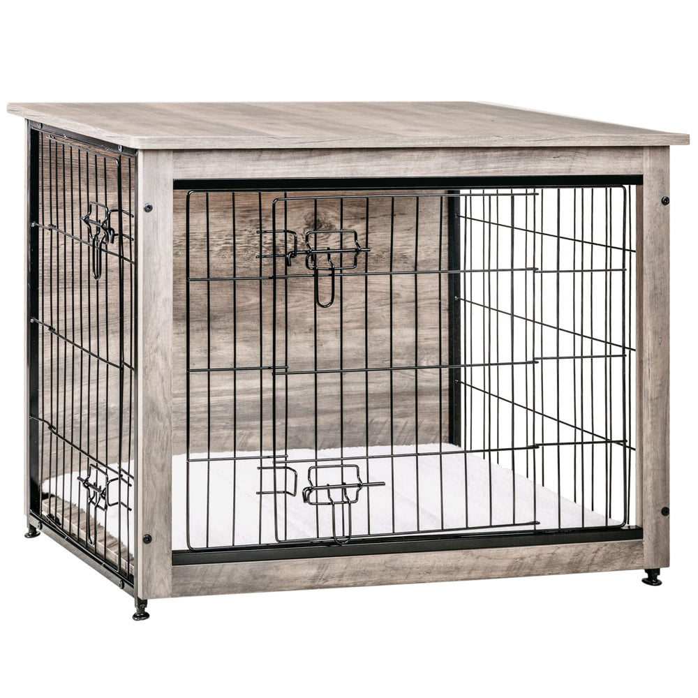 Dwanton jaula para perro con cojín, descanso cómodo para noches tranquilas.