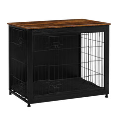 Dwanton jaula-perro mueble-cojin frontal: refugio cómodo para tu mascota