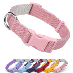 Dynmeow collar de algodón suave para perros pequeños, cómodo y ligero.