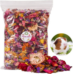 DZWLKJ hierbas naturales para cama de hámster: aroma suave y decoración atractiva