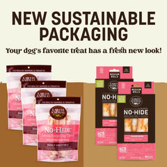 Rollos de salmón Earth Animal sin piel para perros activos.