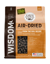 Earth Animal Wisdom en bolsa de 2 lb, alimento al aire para perros adultos.