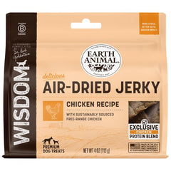 Earth Animal Wisdom: tiras de pollo para perro, premio sabroso para entrenamiento